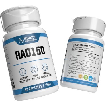 RAD150 SARM IN CAPSULES Biaxol Supplements